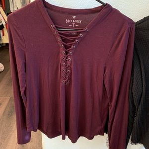American Eagle Long Sleeve Tee